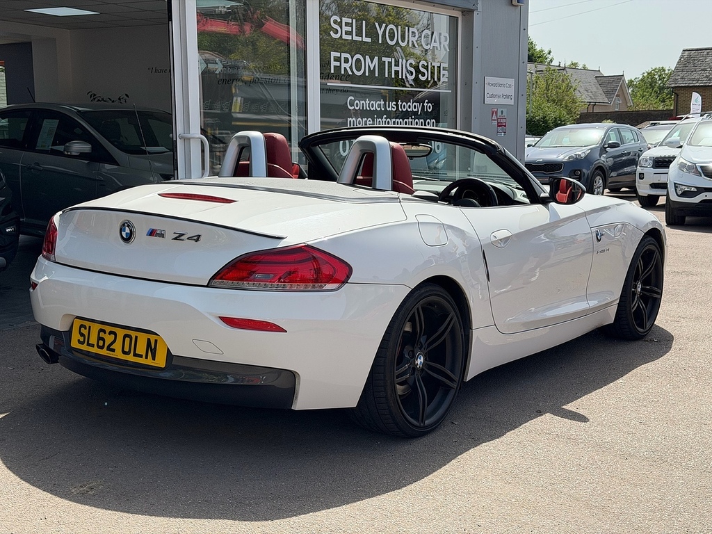 BMW Z4 20I M Sport SL62OLN White #5