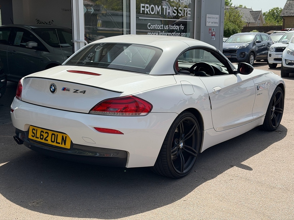 BMW Z4 20I M Sport SL62OLN White #6