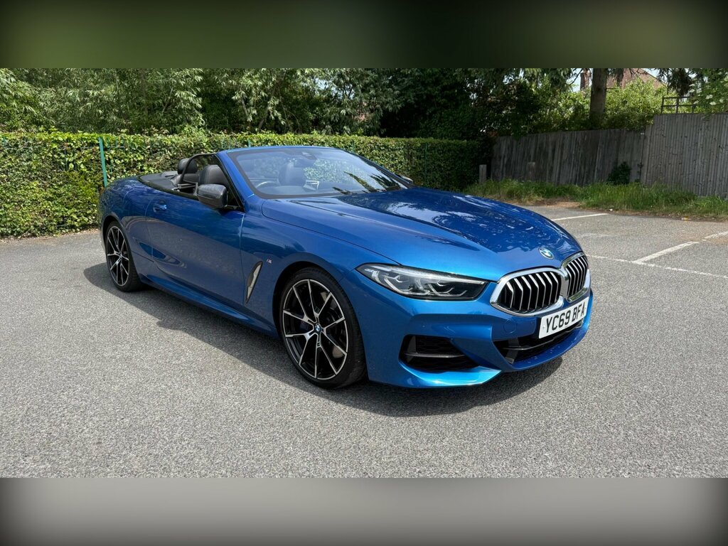 BMW 8 Series 3.0 840I Steptronic Euro 6 Ss Blue #2