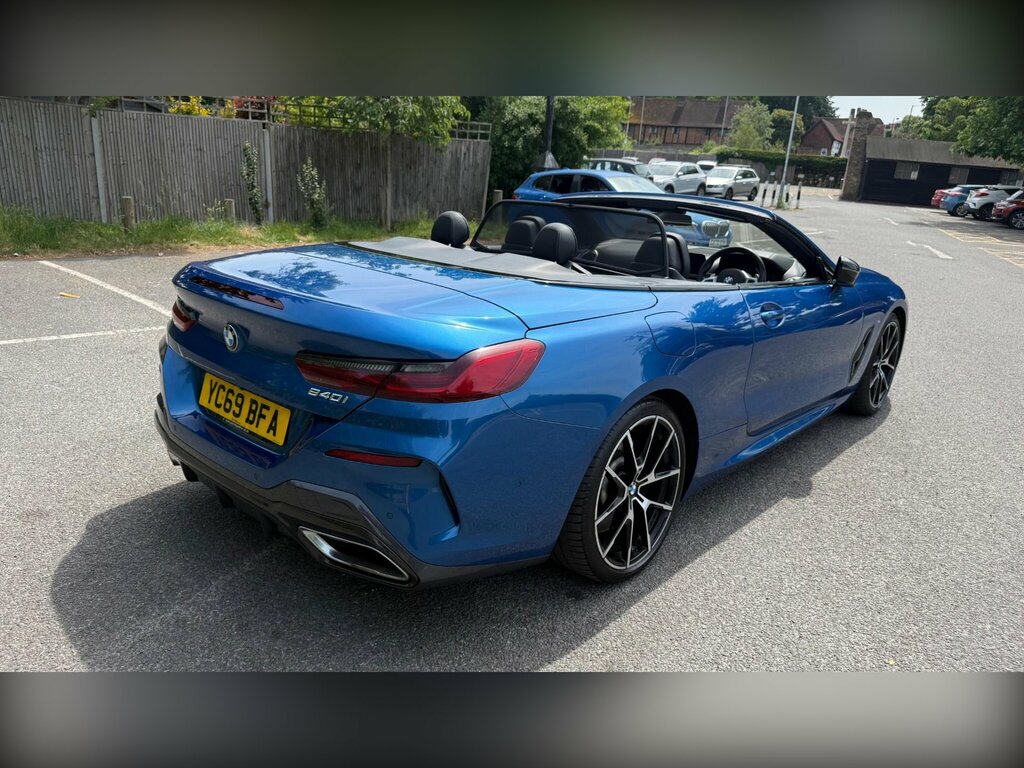 BMW 8 Series 3.0 840I Steptronic Euro 6 Ss Blue #4