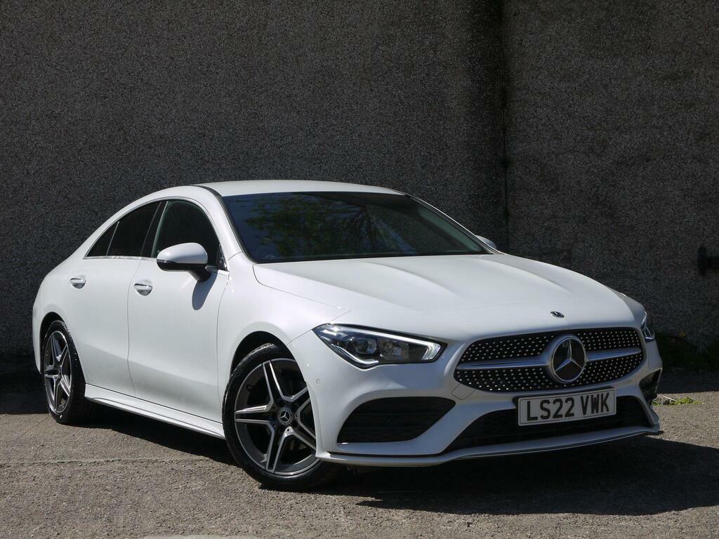 Mercedes-Benz CLA Class 1.3 Cla180 Amg Line Premium 2 Coupe 7G-dct Euro White
