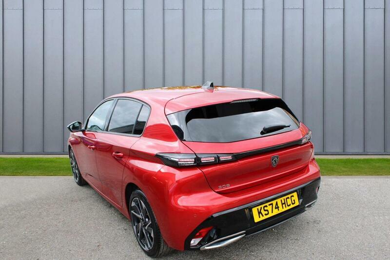 Peugeot 308 1.2 Puretech Allure Eat Euro 6 Ss KS74HCG Red #5