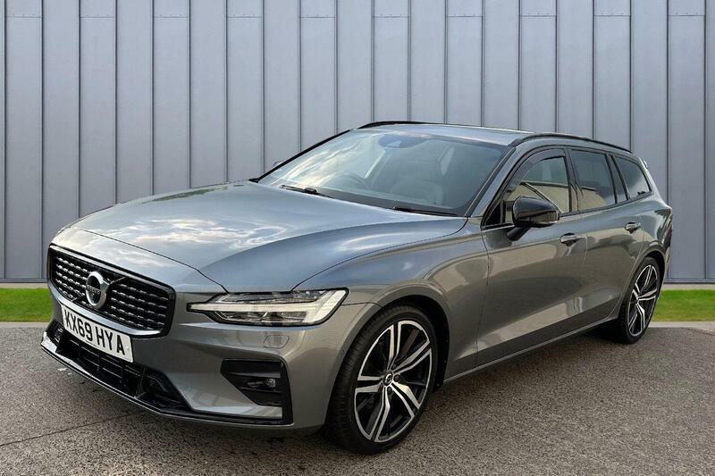 Volvo V60 2.0 D4 R-design Euro 6 Ss KX69HYA Grey #6