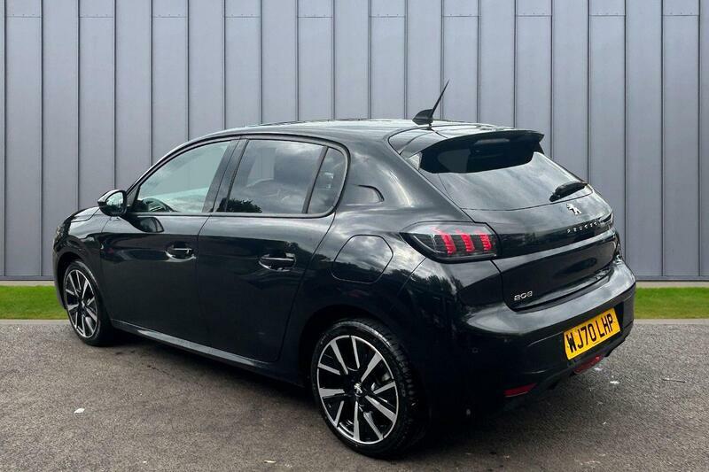 Peugeot 208 1.2 Puretech Allure Euro 6 Ss WJ70LHP Black #4