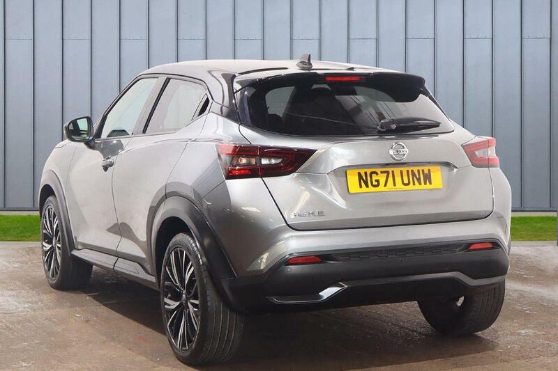 Nissan Juke 1.0 Dig-t Tekna Euro 6 Ss NG71UNW Silver #5