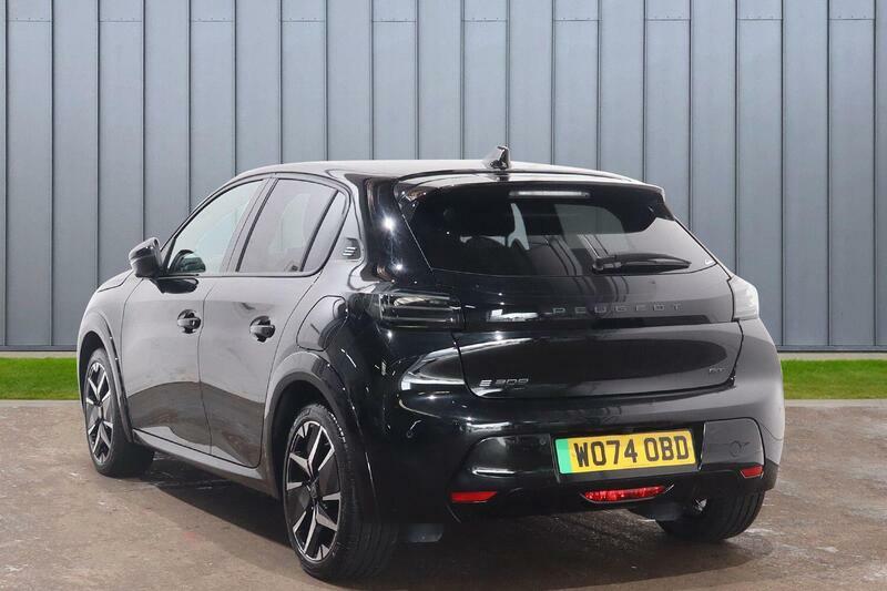 Peugeot e-208 51Kwh Gt 7.4Kw Charger WO74OBD Black #4