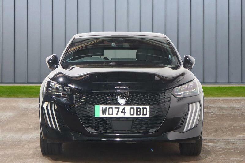 Peugeot e-208 51Kwh Gt 7.4Kw Charger WO74OBD Black #2