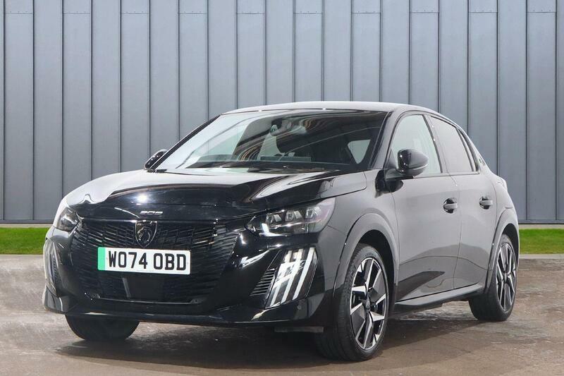 Peugeot e-208 51Kwh Gt 7.4Kw Charger WO74OBD Black #3