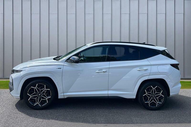 Hyundai Tucson 1.6 T-gdi Mhev N Line Dct Euro 6 Ss GK71MKP White #5