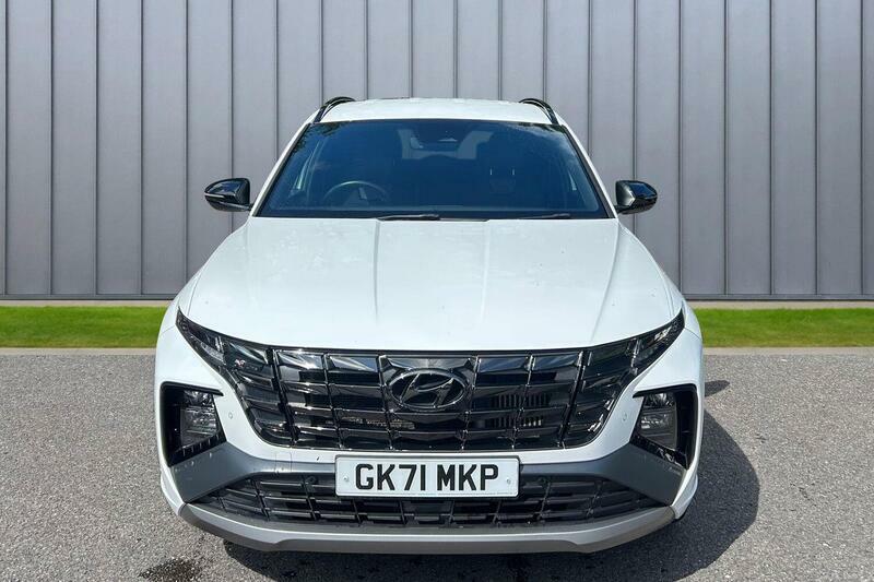 Hyundai Tucson 1.6 T-gdi Mhev N Line Dct Euro 6 Ss GK71MKP White #2