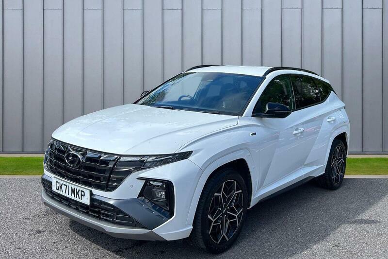 Hyundai Tucson 1.6 T-gdi Mhev N Line Dct Euro 6 Ss GK71MKP White #3