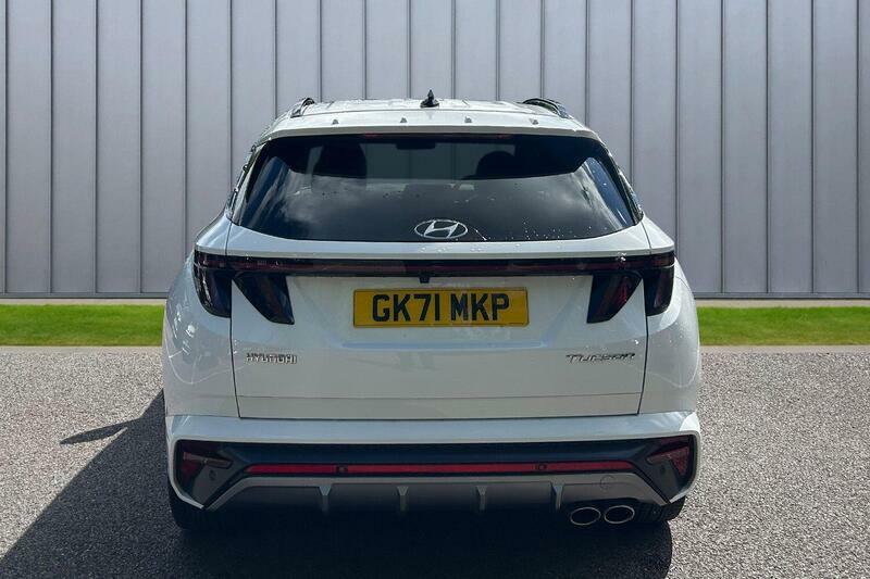 Hyundai Tucson 1.6 T-gdi Mhev N Line Dct Euro 6 Ss GK71MKP White #6
