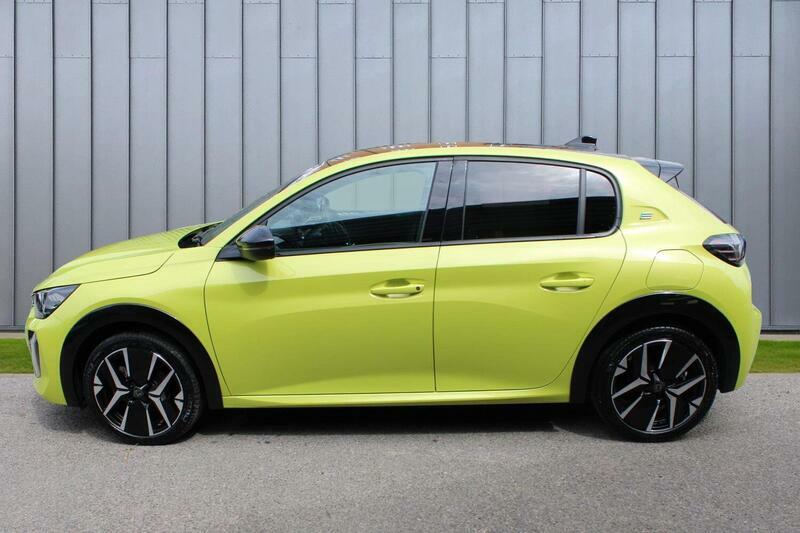 Peugeot e-208 51Kwh Gt 7.4Kw Charger WF24ZXS Yellow #6