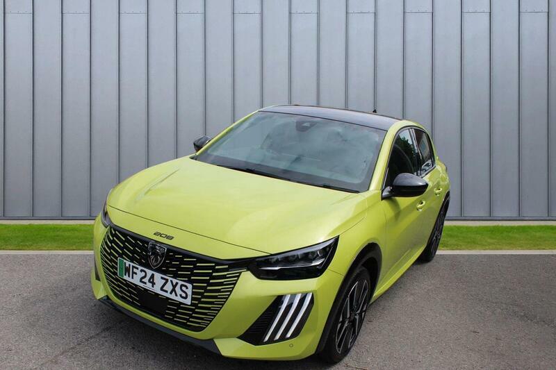 Peugeot e-208 51Kwh Gt 7.4Kw Charger WF24ZXS Yellow #4