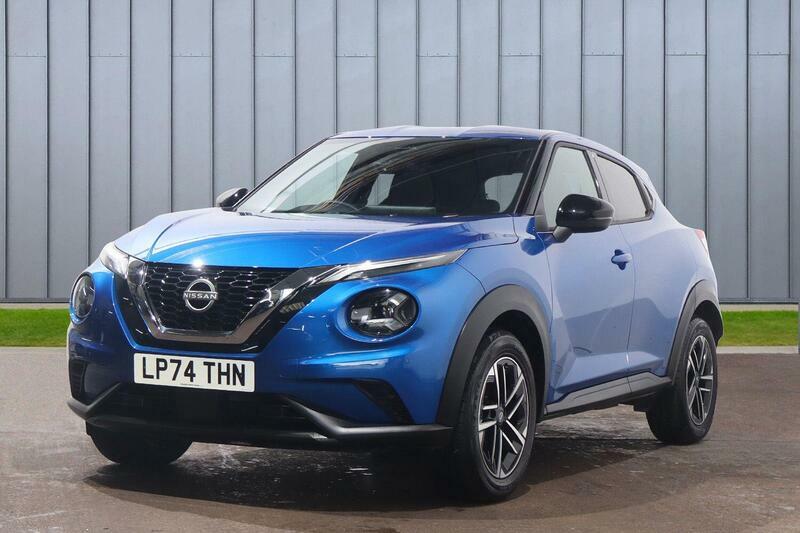 Nissan Juke 1.0 Dig-t N-connecta Euro 6 Ss LP74THN Blue #4