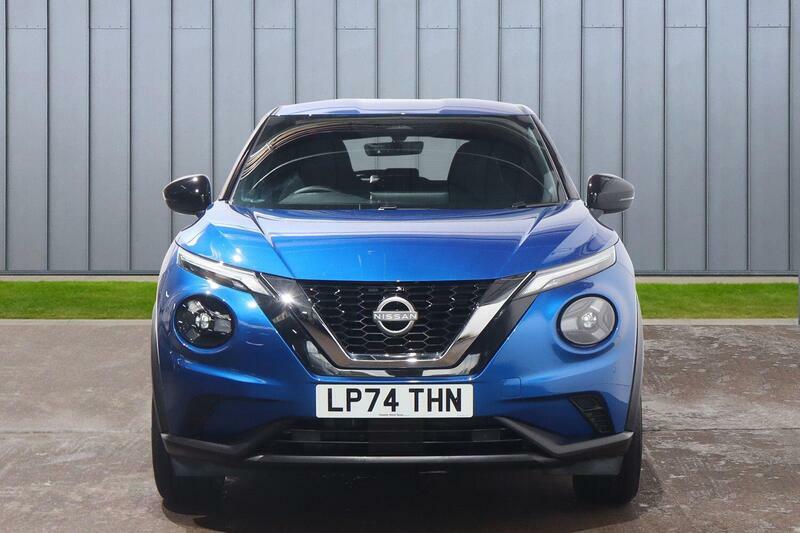 Nissan Juke 1.0 Dig-t N-connecta Euro 6 Ss LP74THN Blue #6
