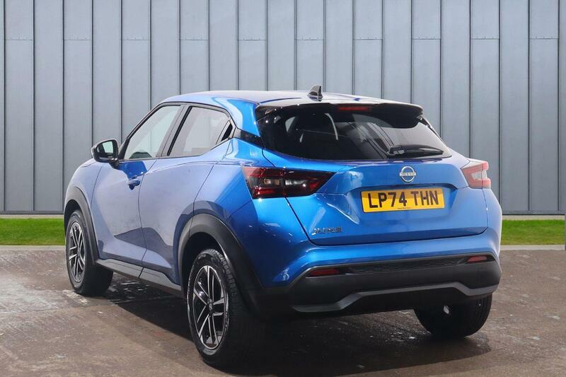 Nissan Juke 1.0 Dig-t N-connecta Euro 6 Ss LP74THN Blue #3