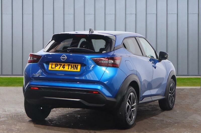 Nissan Juke 1.0 Dig-t N-connecta Euro 6 Ss LP74THN Blue #5
