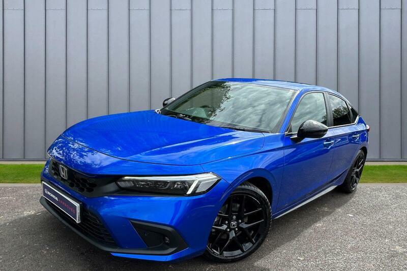 Honda Civic 2.0 H I-mmd Sport Ecvt Euro 6 Ss WF24BKJ Blue #4