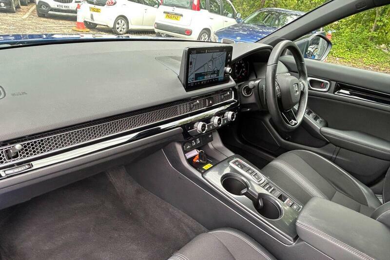 Honda Civic 2.0 H I-mmd Sport Ecvt Euro 6 Ss WF24BKJ Blue #2