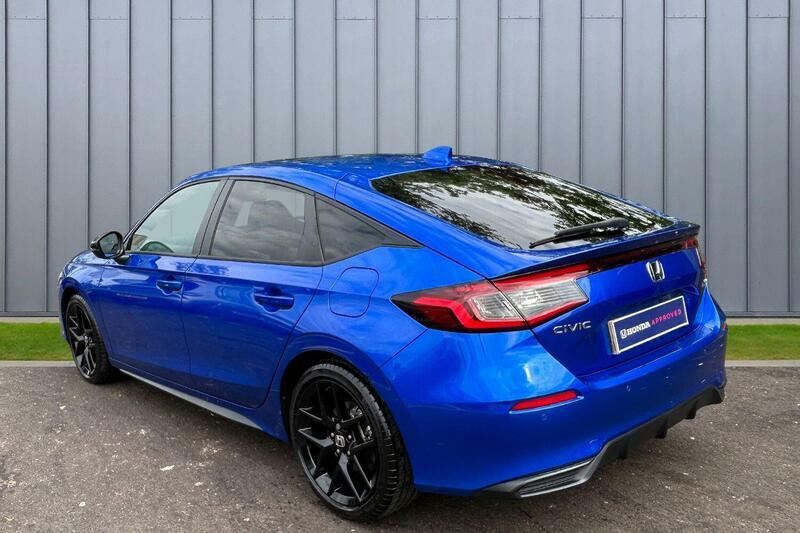 Honda Civic 2.0 H I-mmd Sport Ecvt Euro 6 Ss WF24BKJ Blue #5