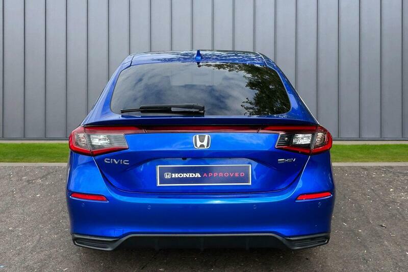 Honda Civic 2.0 H I-mmd Sport Ecvt Euro 6 Ss WF24BKJ Blue #6