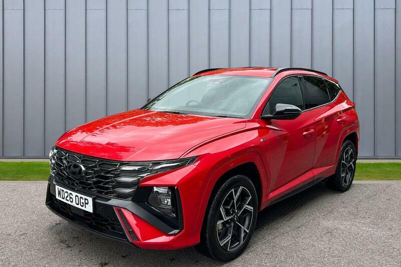 Hyundai Tucson 1.6T N Line Euro 6 Ss WD26OGP Red #4