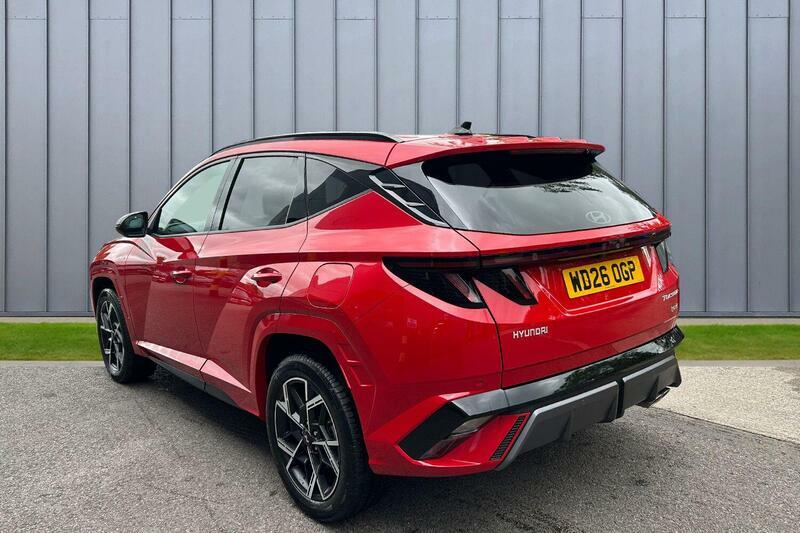 Hyundai Tucson 1.6T N Line Euro 6 Ss WD26OGP Red #5