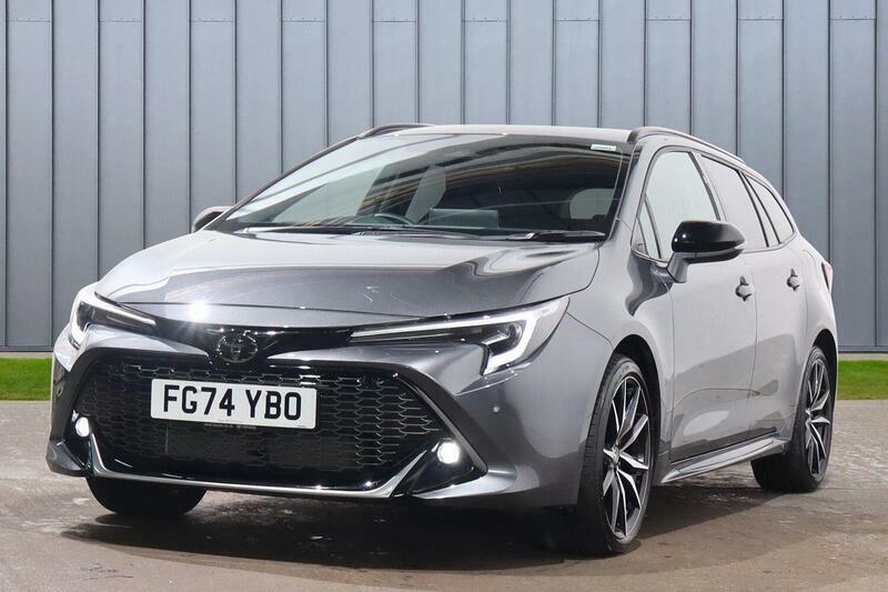 Toyota Corolla 1.8 Vvt-h Gr Sport Touring Sports Cvt Euro 6 Ss FG74YBO Grey #3