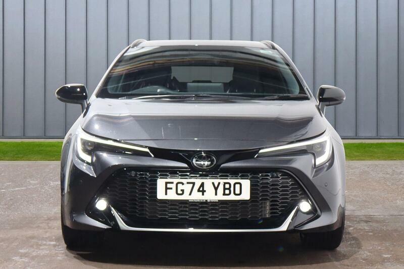 Toyota Corolla 1.8 Vvt-h Gr Sport Touring Sports Cvt Euro 6 Ss FG74YBO Grey #2