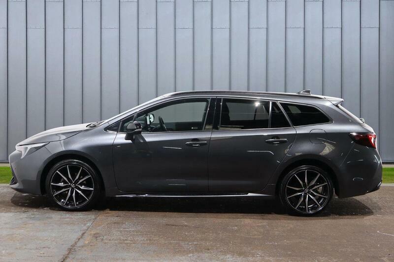 Toyota Corolla 1.8 Vvt-h Gr Sport Touring Sports Cvt Euro 6 Ss FG74YBO Grey #5