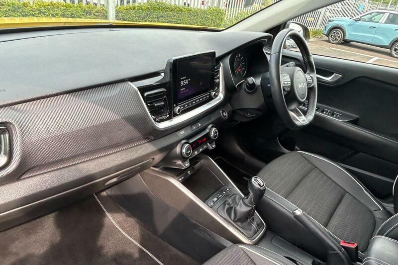 Kia Stonic 1.0 T-gdi Mhev Gt-line S Euro 6 Ss WG23XUM Yellow #2
