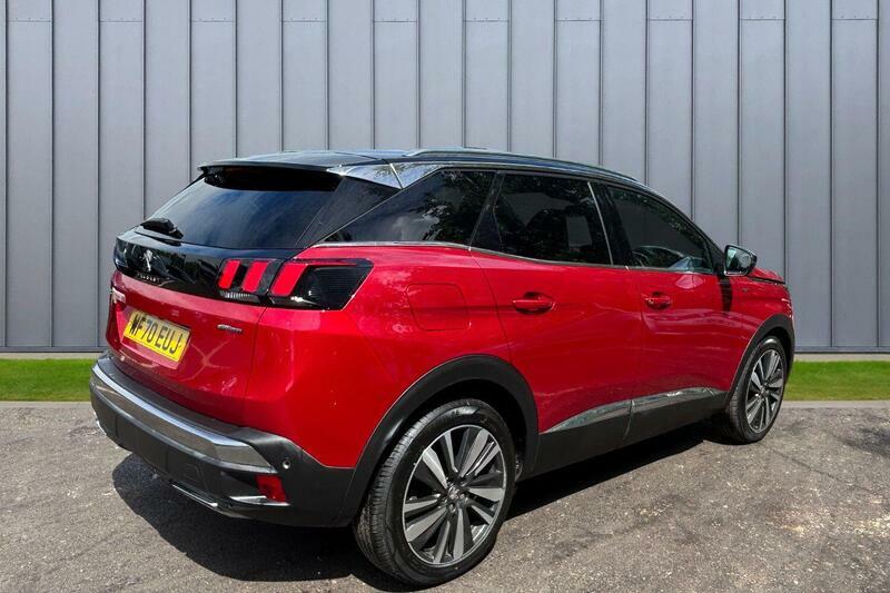 Peugeot 3008 1.2 Puretech Gt Line Premium Eat Euro 6 Ss WF70EUJ Red #5
