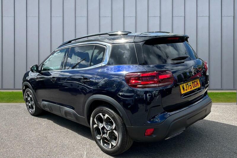 Citroen C5 Aircross 1.2 Hybrid Max Edition E-dsc Euro 6 Ss WJ75OGN Blue #3