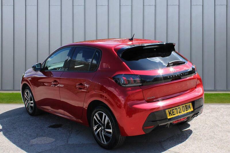 Peugeot 208 1.2 Puretech Allure Premium Eat Euro 6 Ss KE72OBM Red #5