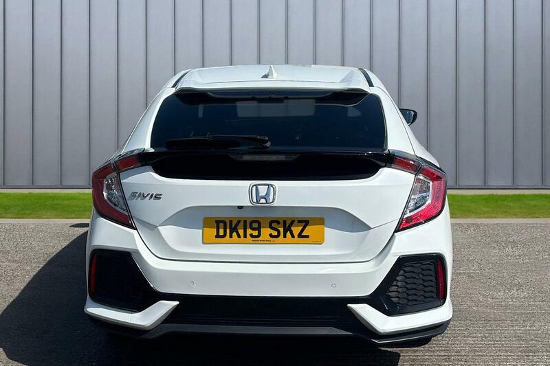 Honda Civic 1.0 Vtec Turbo Sr Euro 6 Ss DK19SKZ White #5