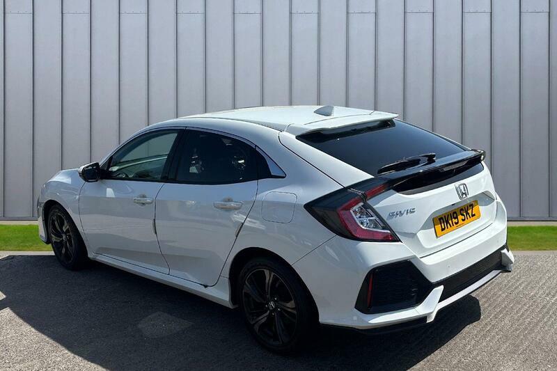 Honda Civic 1.0 Vtec Turbo Sr Euro 6 Ss DK19SKZ White #3