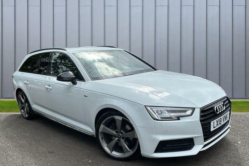 Audi A4 Avant 2.0 Tdi Black Edition S Tronic Quattro Euro 6 Ss White