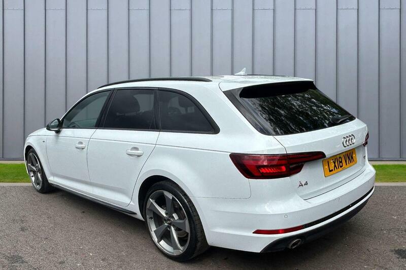 Audi A4 Avant 2.0 Tdi Black Edition S Tronic Quattro Euro 6 Ss White #3