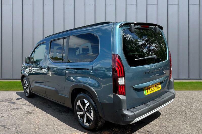 Peugeot e-Rifter 52Kwh Gt Long Mpv 7.4Kw Charger VK25DDU Blue #3