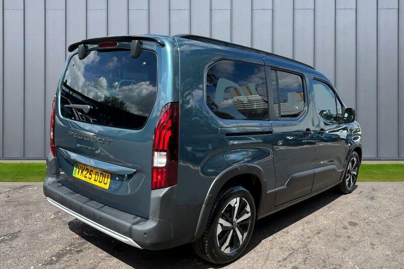 Peugeot e-Rifter 52Kwh Gt Long Mpv 7.4Kw Charger VK25DDU Blue #5