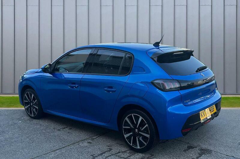 Peugeot 208 1.2 Puretech Allure Euro 6 Ss KV70HBP Blue #3