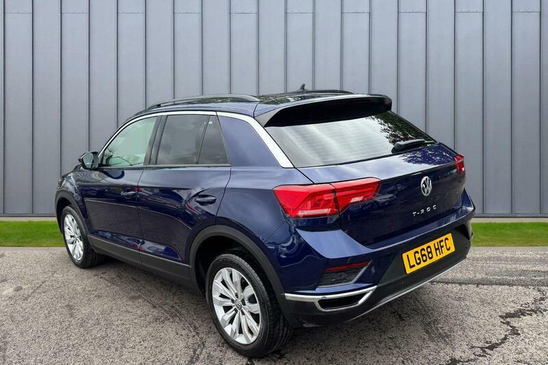 Volkswagen T-Roc 1.0 Tsi Se Euro 6 Ss LG68HFC Blue #3