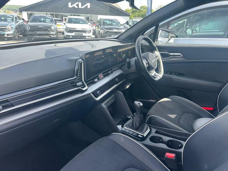 Kia Sportage 1.6 T-gdi Mhev Gt-line Euro 6 Ss LD25VTM White #2
