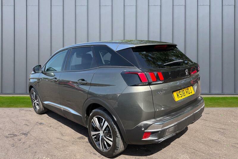 Peugeot 3008 1.5 Bluehdi Allure Euro 6 Ss KS18HDJ Grey #4