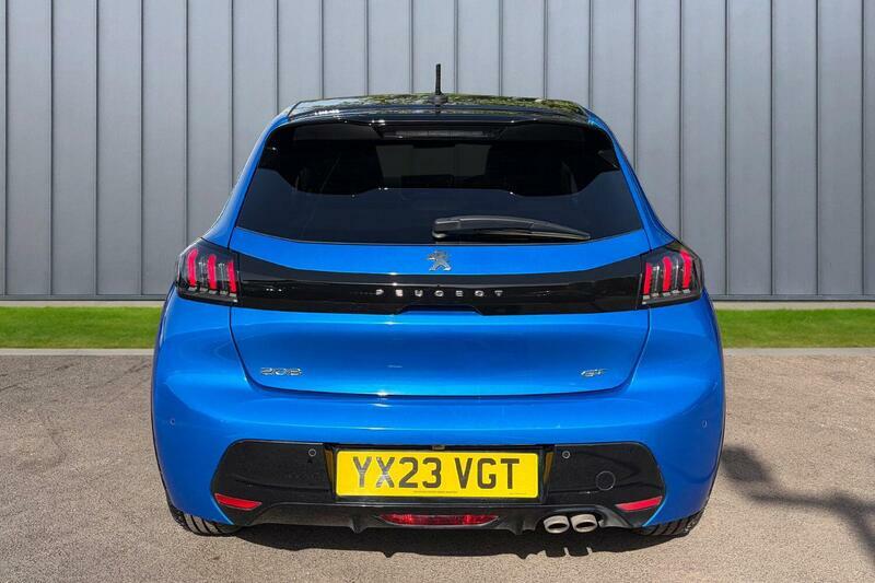 Peugeot 208 1.2 Puretech Gt Eat Euro 6 Ss YX23VGT Blue #6