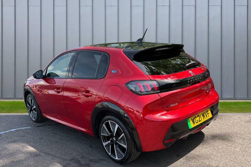 Peugeot e-208 50Kwh Gt Premium Red #4