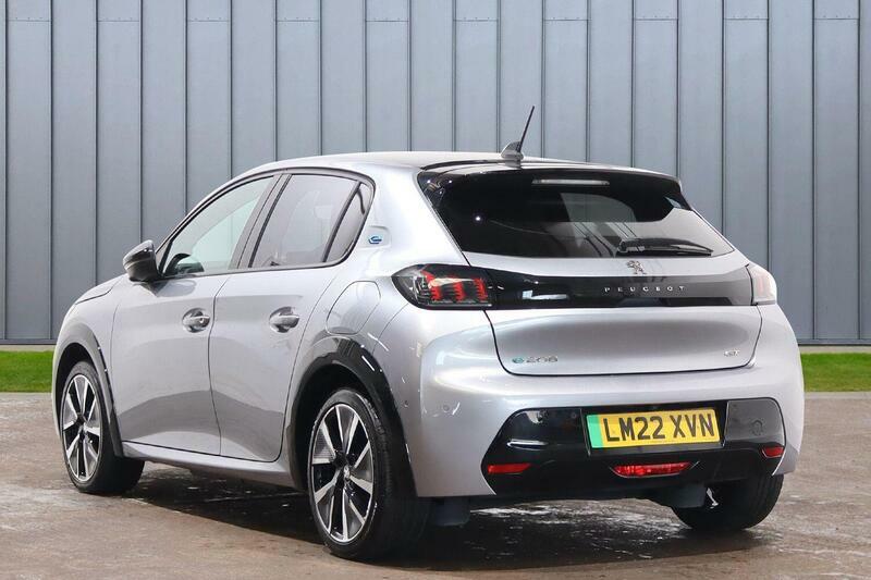 Peugeot e-208 50Kwh Gt Premium 7Kw Charger LM22XVN Grey #3