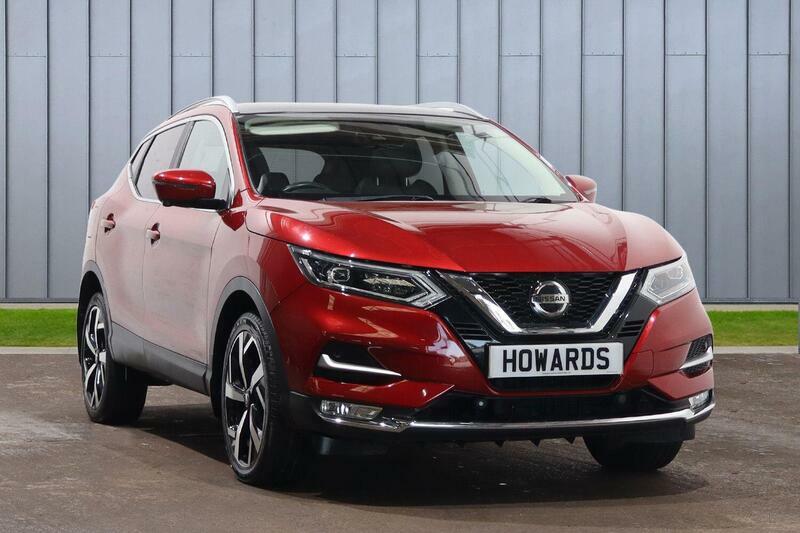 Nissan Qashqai 1.3 Dig-t Tekna Euro 6 Ss Red