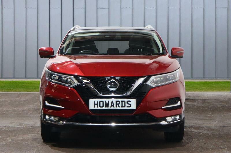 Nissan Qashqai 1.3 Dig-t Tekna Euro 6 Ss B12NSK Red #2